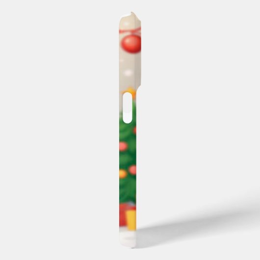 Schattigee kersthond Case-Mate iPhone case (Achterkant / Rechts)