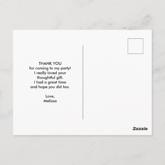 Schattigee kersthond met roze boog foto dank u briefkaart (Achterkant)