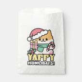 Schattigee Kersthond - Yappy Howholidays Bedankzakje (Voorkant)