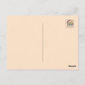 Schattigee Kersthond - Yappy Howholidays Briefkaart (Achterkant)