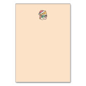 Schattigee Kersthond - Yappy Howholidays Kaart (Achterkant)