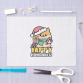 Schattigee Kersthond - Yappy Howholidays Tissuepapier (Craft)