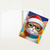 Schattigee Kerstkat Kerstman-68265 Planner (Display)