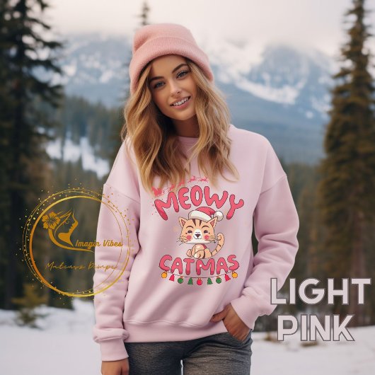 Schattigee kerstkat Meowy kerstkat Trui