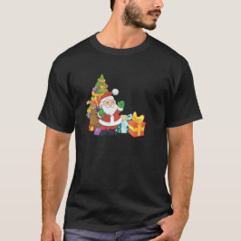 Schattigee kerstkerstboom t-shirt