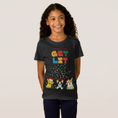 Schattigee kerstkleding t-shirt (Voorkant volledig)