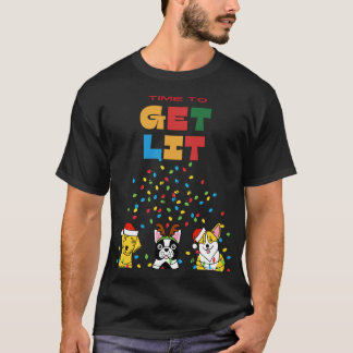 Schattigee kerstkleding t-shirt