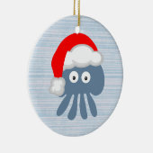 Schattigee kerstkwal keramisch ornament (Rechts)