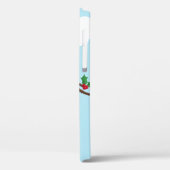 Schattigee Kerstluiaard Modern Gepersonaliseerde N Case-Mate iPhone Case (Achterkant / Links)