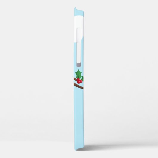 Schattigee Kerstluiaard Modern Gepersonaliseerde N Case-Mate iPhone Case (Achterkant / Links)