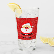 Schattigee kerstman en sneeuwkerst