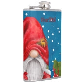 Schattigee Kerstman Heupfles (Rechts)