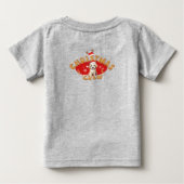 Schattigee Kerstman Hoed Gingerbread Letter B Boy (Achterkant)