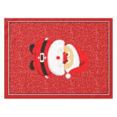 Schattigee Kerstman Kerstmis grillig Tafelkleed (Voorkant (Horizontaal))