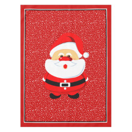 Schattigee Kerstman Kerstmis grillig Tafelkleed