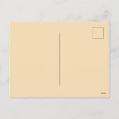 Schattigee Kerstman met een  banner Feestdagenkaart (Achterkant)