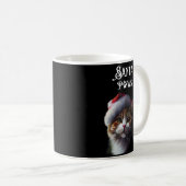 Schattigee Kerstman Paws Kerstmis Koffiemok (Voorkant rechts)