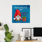  Schattigee Kerstman Poster (Thuiskantoor)