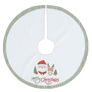 Schattigee Kerstman & Rendier Kerstboom Rok