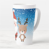 Schattigee Kerstman & Rendier Latte Mok (Rechterhoek)