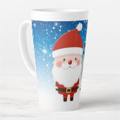 Schattigee Kerstman & Rendier Latte Mok (Linkerhoek)