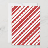 Schattigee kerstman | rendier | Snow Flake kerstfe Kaart (Achterkant)