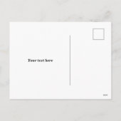 Schattigee Kerstman Tand cartoon Kerst briefkaarte Feestdagenkaart (Achterkant)