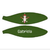 Schattigee Kerstmis Axolotl aangepaste naam Basketbal (Panelen)