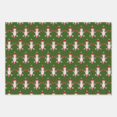 Schattigee Kerstmis Axolotl Custom Inpakpapier Vel (Voorkant 3)