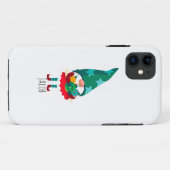 Schattigee Kerstmis Gnome met Kerstmis Ornamenten Case-Mate iPhone Case (Achterkant (horizontaal))