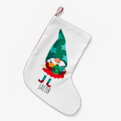Schattigee Kerstmis Gnome met Kerstmis Ornamenten Kleine Kerstsok (Voorkant (Hangend))