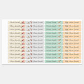 Schattigee Kerstmis Santa Elves Day Care School na Labels (Vel)