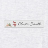 Schattigee Kerstmis Santa Elves Day Care School na Labels (Design 2)