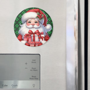 Schattigee kerstmis voor uw koelkast magneet