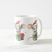 Schattigee kerstmuis Mok (Voorkant rechts)