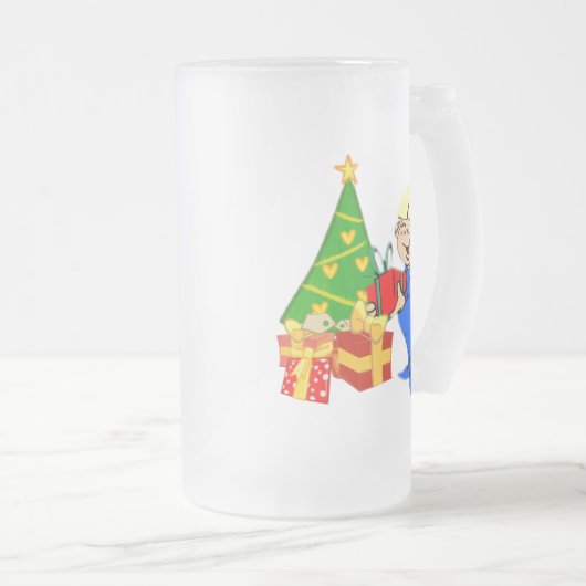 Schattigee kerstochtend Kind Mok (Voorkant rechts)