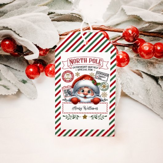 Schattigee kerstspecial van Santa Cadeaulabel