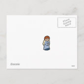 Schattigee kerststal kerst Kaart (Achterkant)