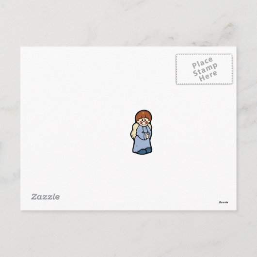 Schattigee kerststal kerst Kaart (Achterkant)