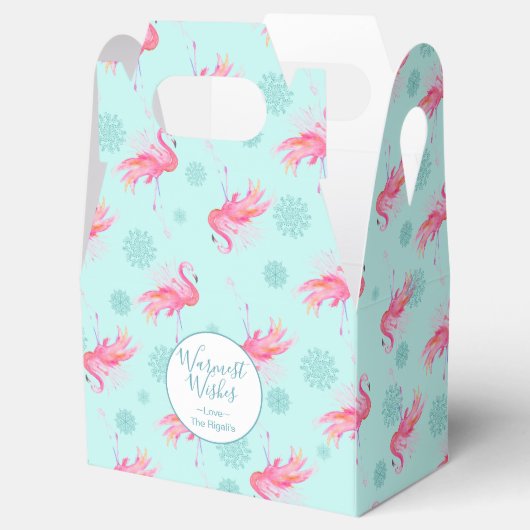 Schattigee kerstthema's in Florida Bedankdoosjes (Geopend)