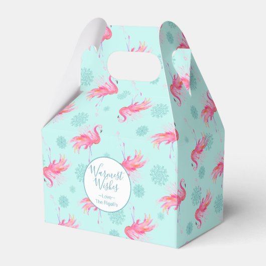 Schattigee kerstthema's in Florida Bedankdoosjes (Voorkant Zijde)