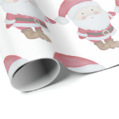 Schattigee kerstvakantie cadeaupapier (Rol Hoek)