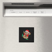 Schattigee kerstverlichting van Santa Gus Magneet (Insitu (Vaatwasser))