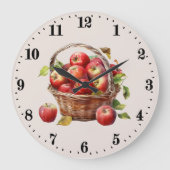 Schattigee keuken appel liefhebbers fruit grote klok (Voorkant)