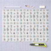 Schattigee keuken gadget iconen patroon tissuepapier (Craft)