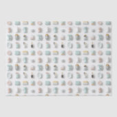 Schattigee keuken gadget iconen patroon tissuepapier (Voorkant)