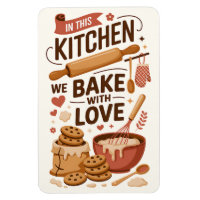 Schattigee Keuken Muurdecoratie voor Bakkers