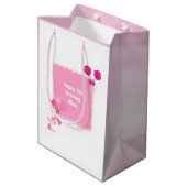 Schattigee Kids Verjaardag Party Gift Bag Medium Cadeauzakje (Achterkant Gekanteld)