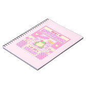 Schattigee kikker en paddenstoel - Funny Romantisc Notitieboek (Linkerzijde)