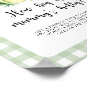 Schattigee kikker - Hoe groot is het buikspel van  Poster (Hoek)